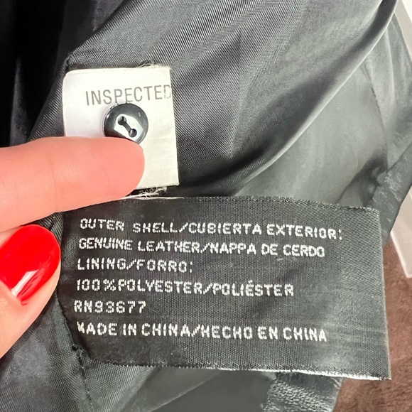 Worthington Vintage Black Leather Jacket - Picture 6 of 6